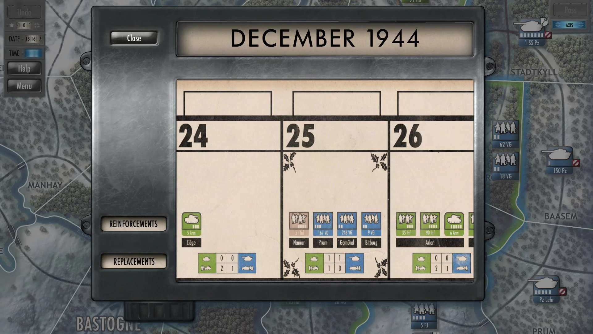 Изображение игры: Battle of the Bulge