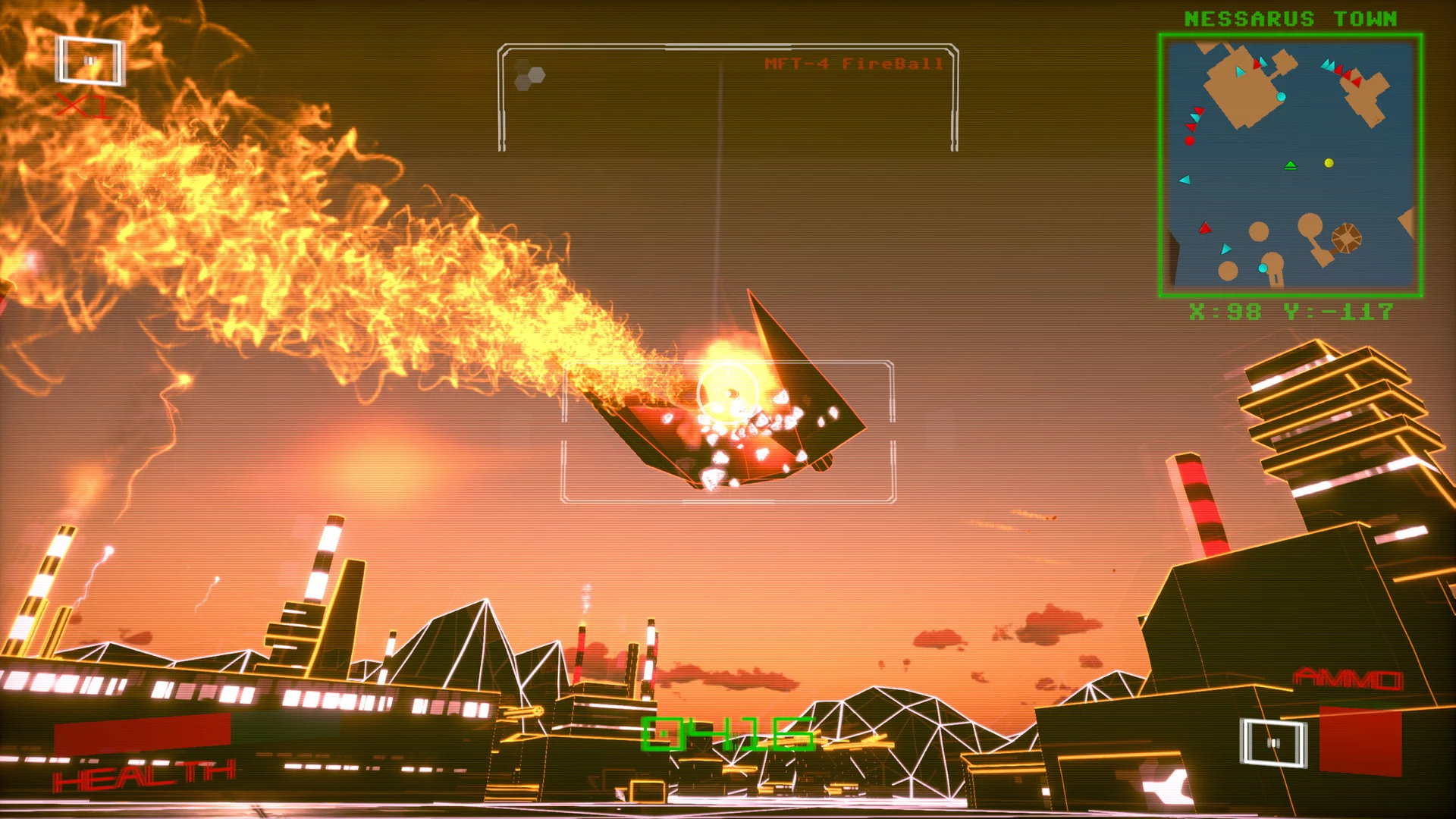 Изображение игры: Vektor Wars