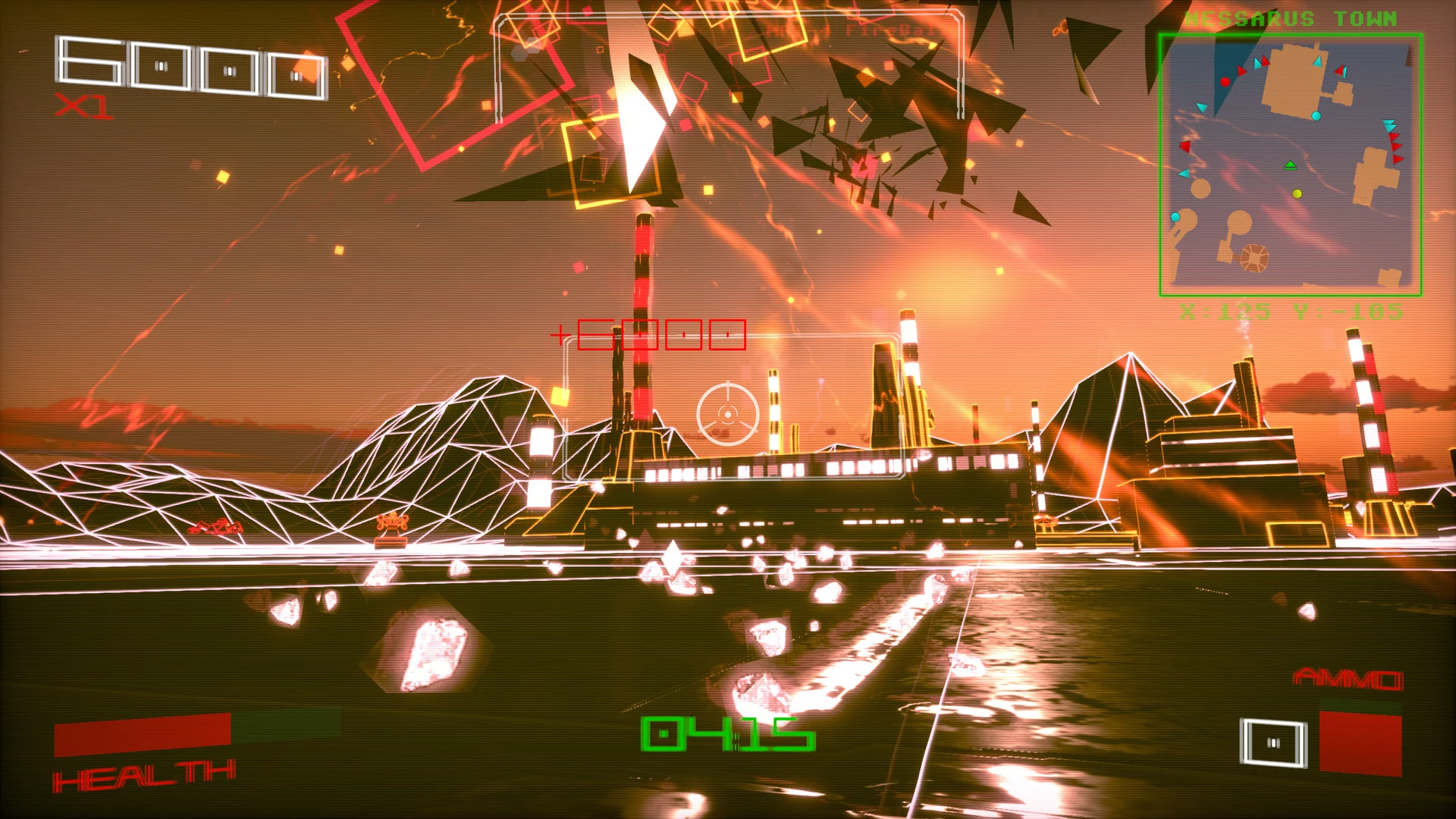 Изображение игры: Vektor Wars