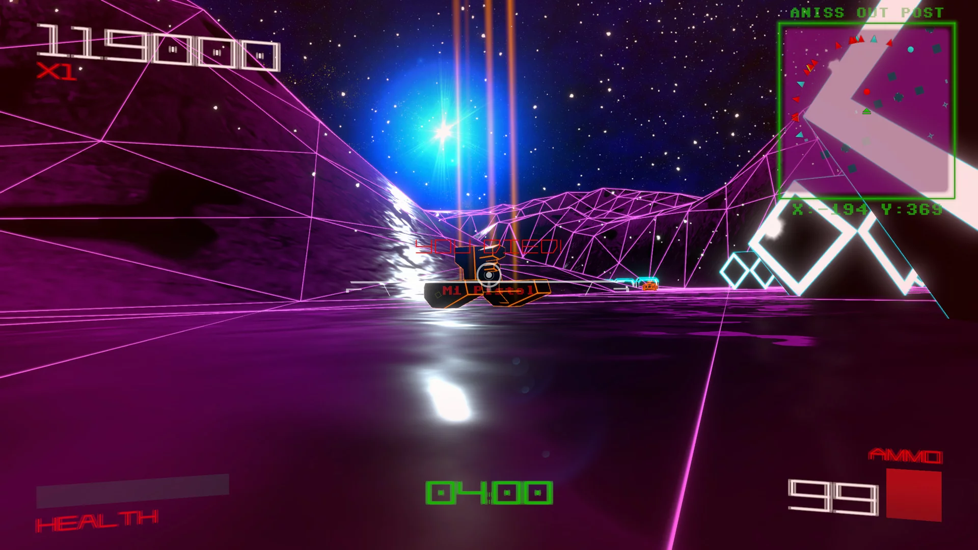 Изображение игры: Vektor Wars