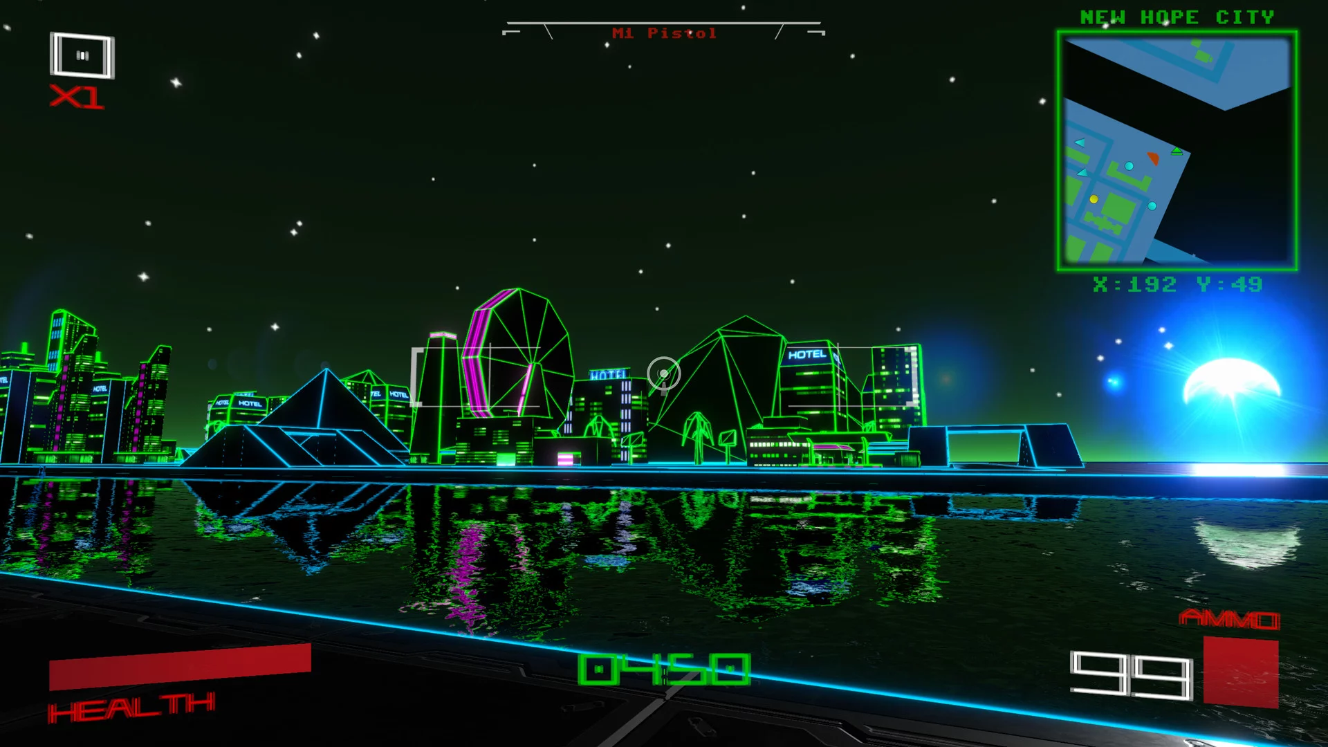 Изображение игры: Vektor Wars