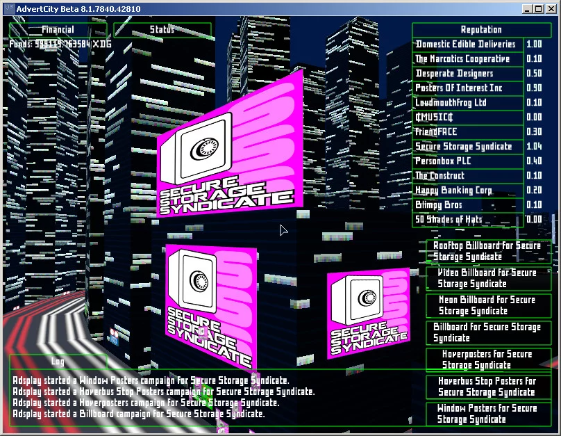 Изображение игры: AdvertCity