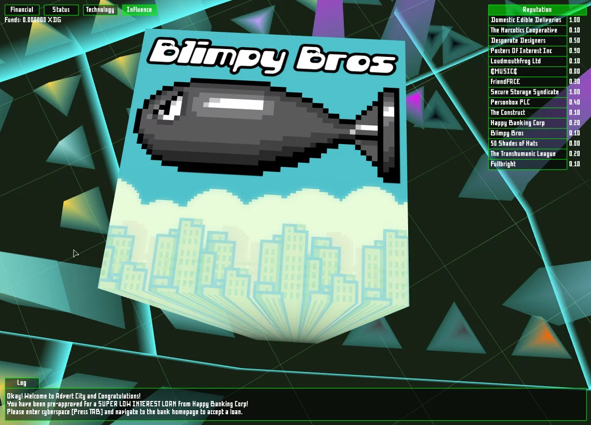 Изображение игры: AdvertCity