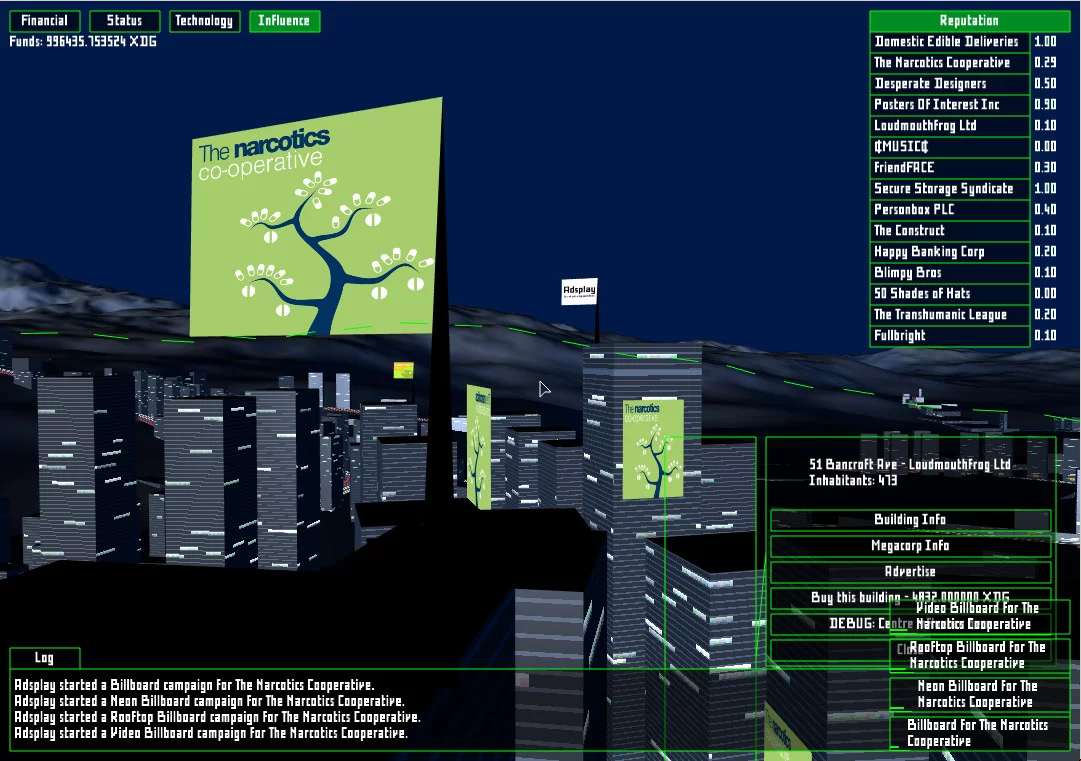 Изображение игры: AdvertCity