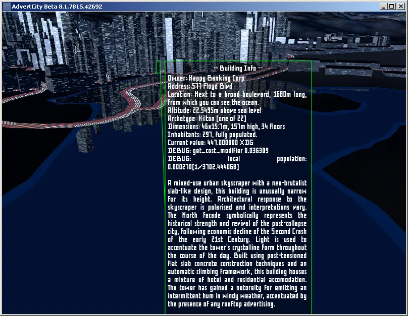 Изображение игры: AdvertCity