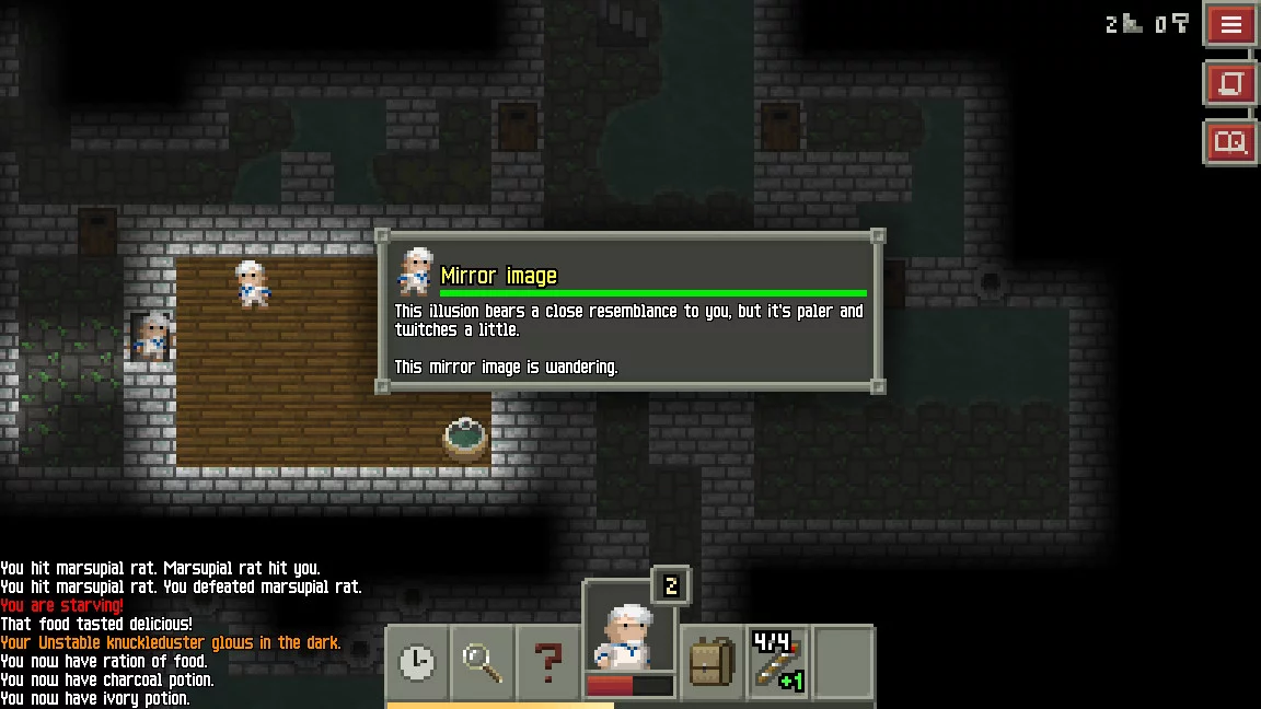 Изображение игры: Pixel Dungeon