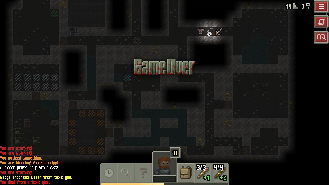 Изображение игры: Pixel Dungeon