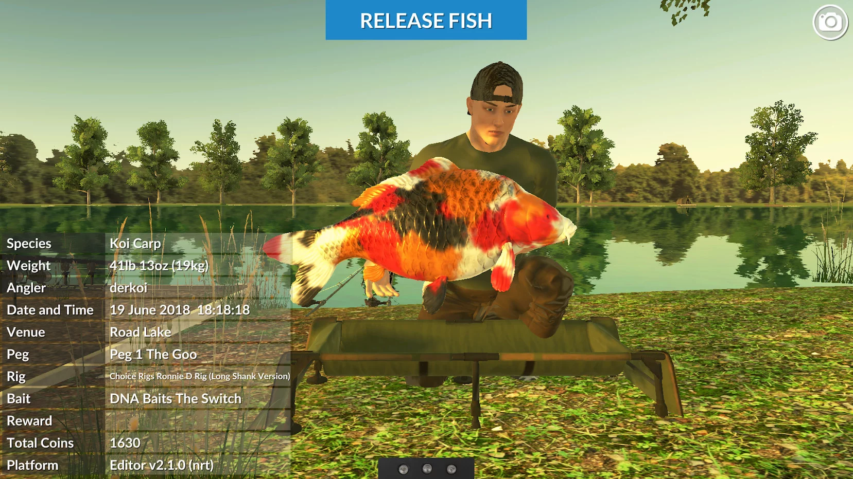 Изображение игры: Carp Fishing Simulator