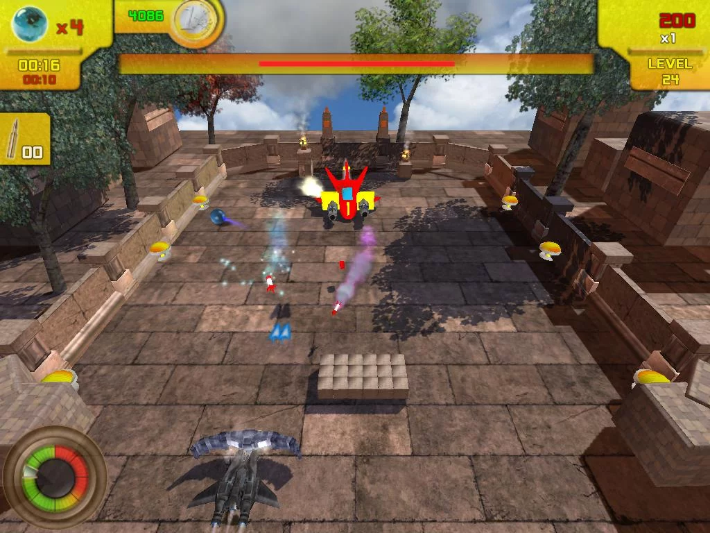 Изображение игры: Breakout Invaders