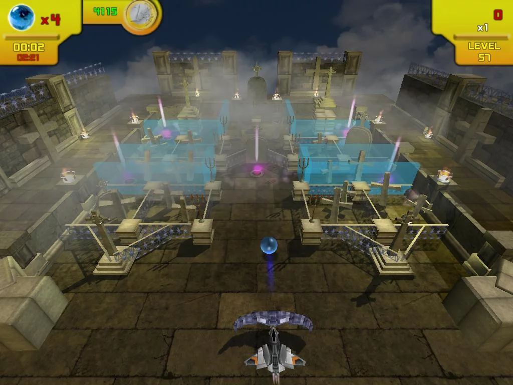 Изображение игры: Breakout Invaders