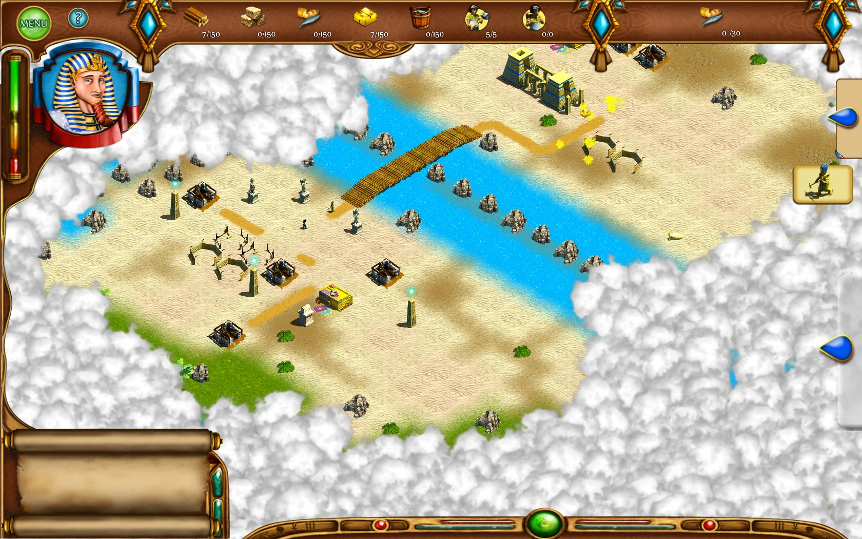 Изображение игры: Egyptian Settlement Gold