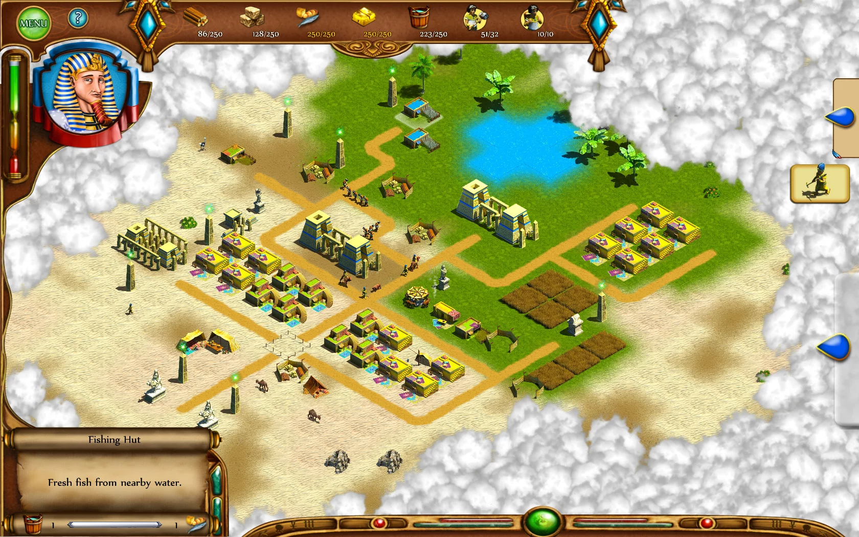 Изображение игры: Egyptian Settlement Gold