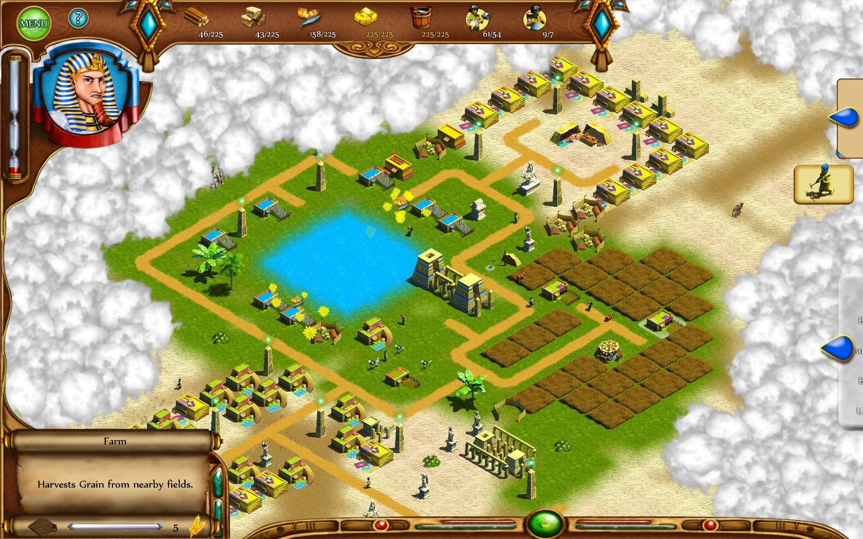 Изображение игры: Egyptian Settlement Gold