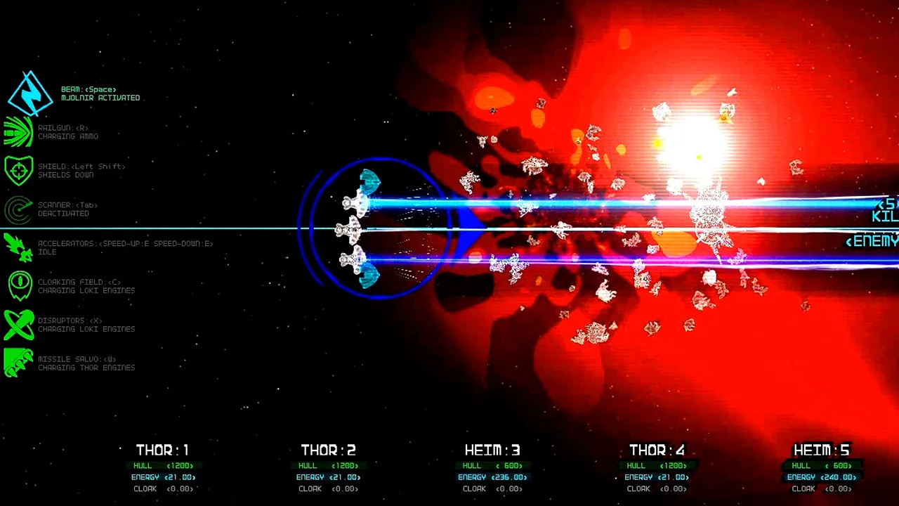 Изображение игры: FleetCOMM