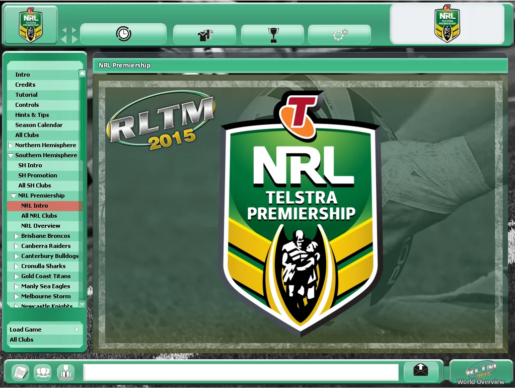 Изображение игры: Rugby League Team Manager 2015