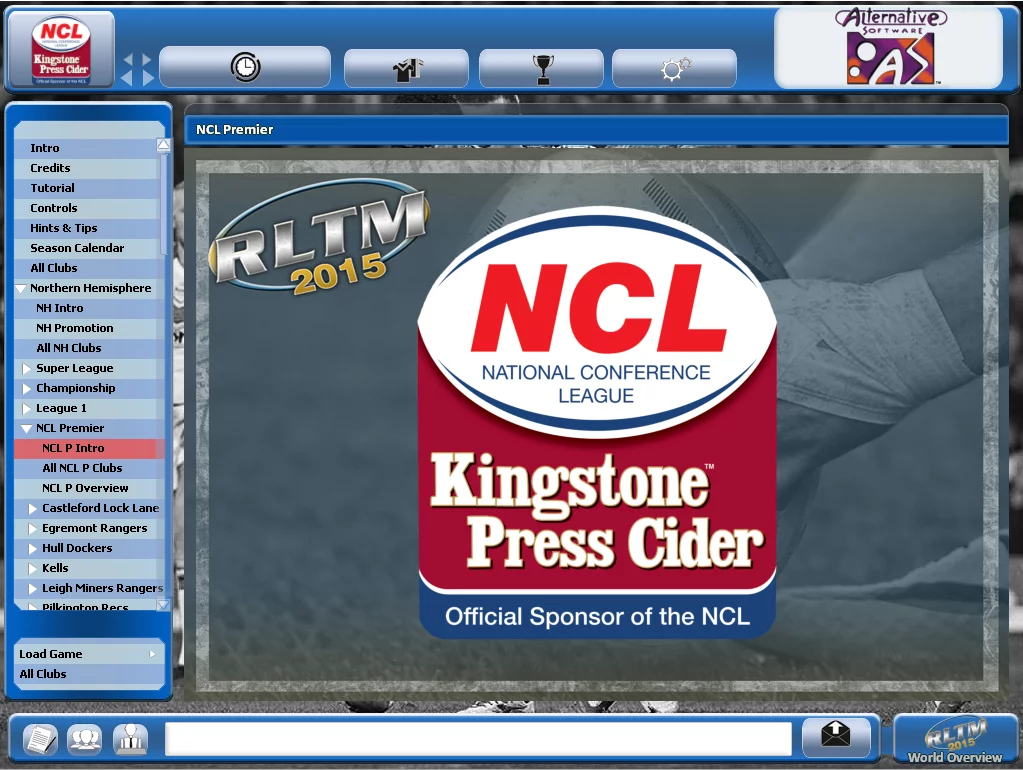 Изображение игры: Rugby League Team Manager 2015