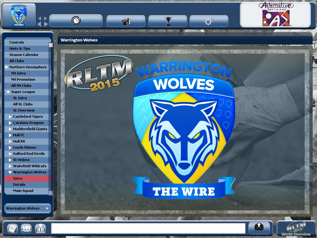 Изображение игры: Rugby League Team Manager 2015