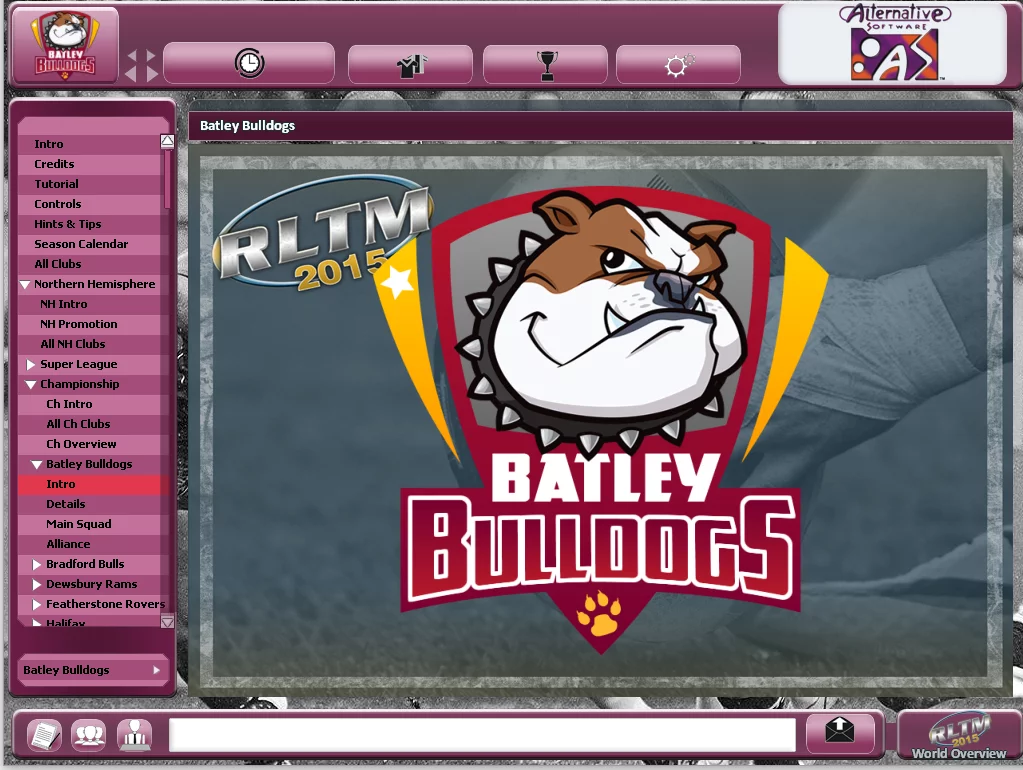 Изображение игры: Rugby League Team Manager 2015