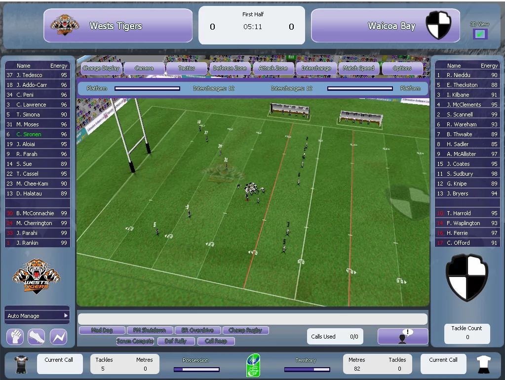 Изображение игры: Rugby League Team Manager 2015