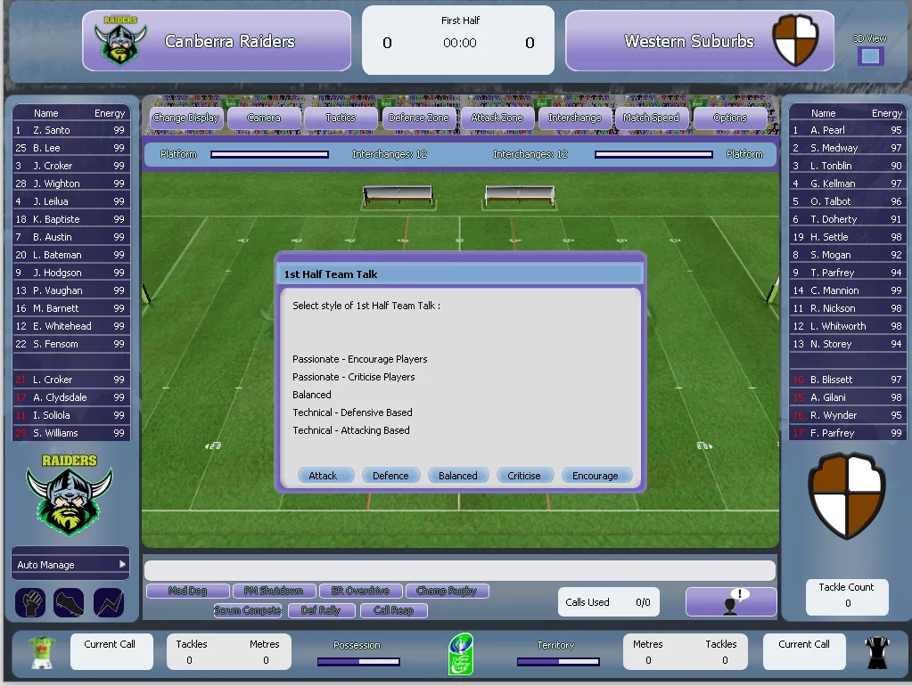 Изображение игры: Rugby League Team Manager 2015