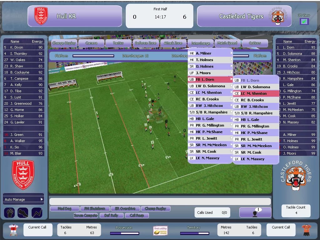 Изображение игры: Rugby League Team Manager 2015
