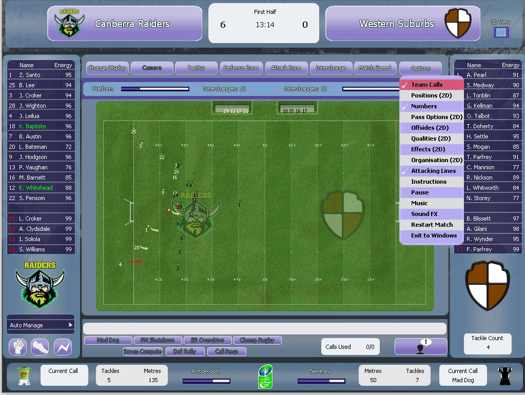 Изображение игры: Rugby League Team Manager 2015