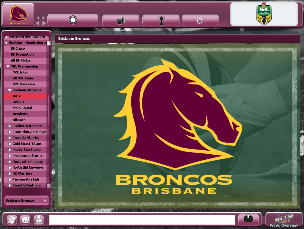 Изображение игры: Rugby League Team Manager 2015