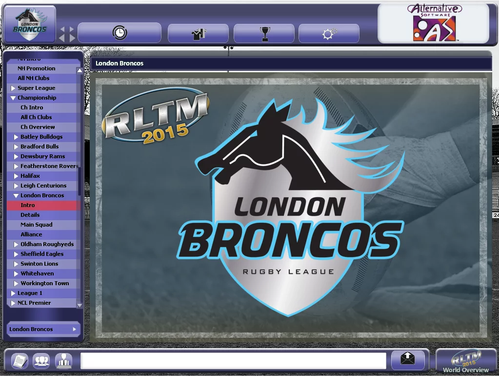 Изображение игры: Rugby League Team Manager 2015