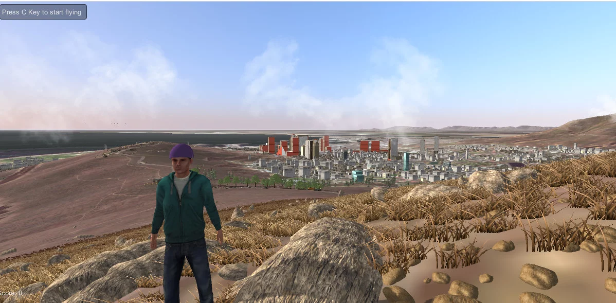 Изображение игры: 3D Paraglider