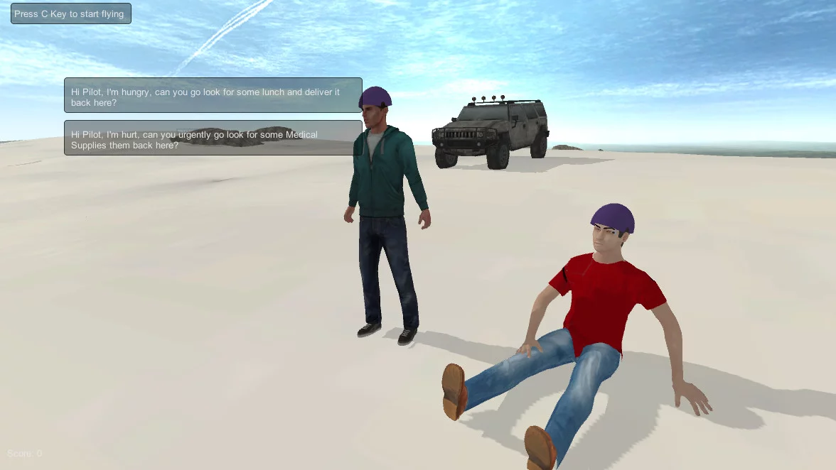 Изображение игры: 3D Paraglider