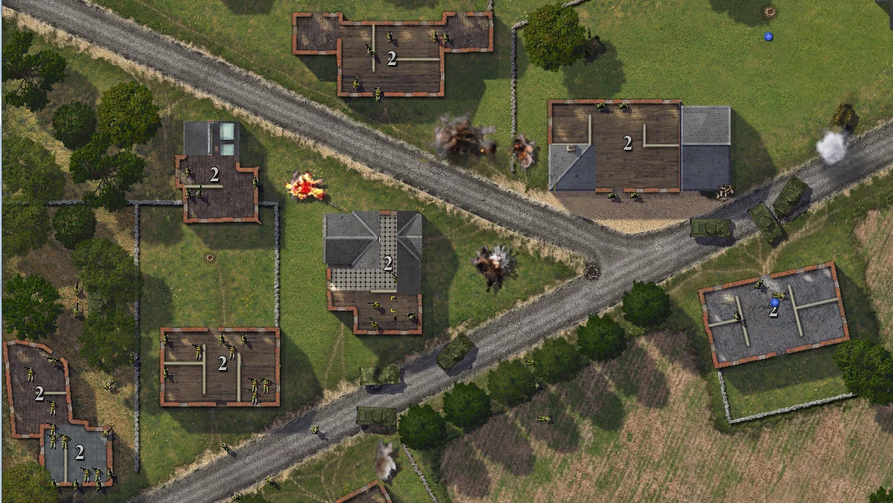 Изображение игры: Close Combat - Panthers in the Fog