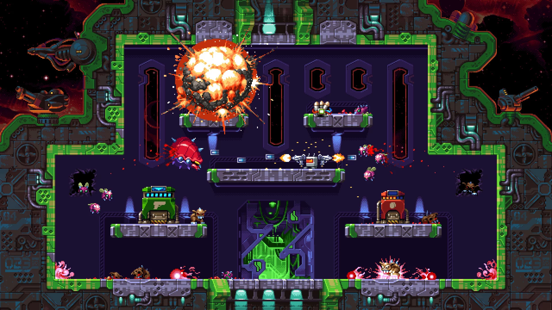 Изображение игры: Super Mutant Alien Assault