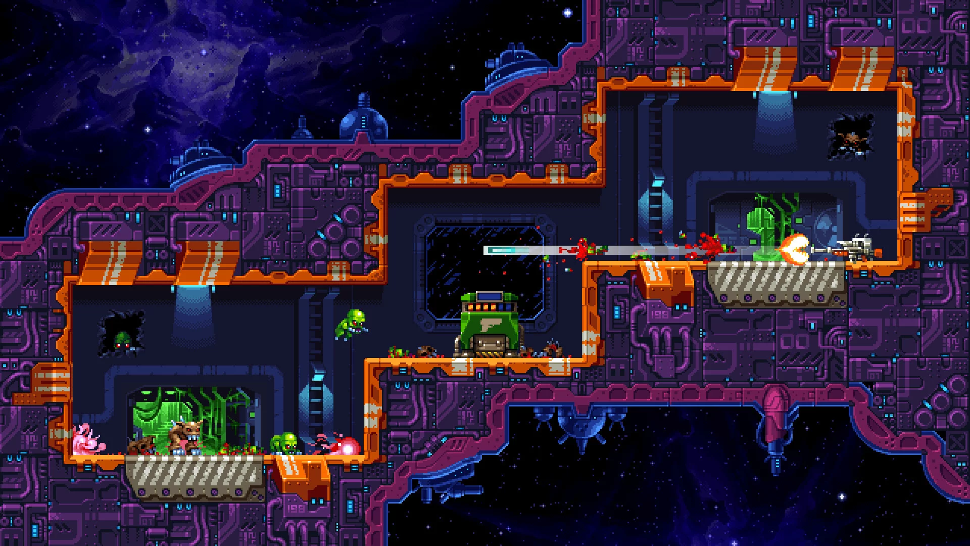 Изображение игры: Super Mutant Alien Assault