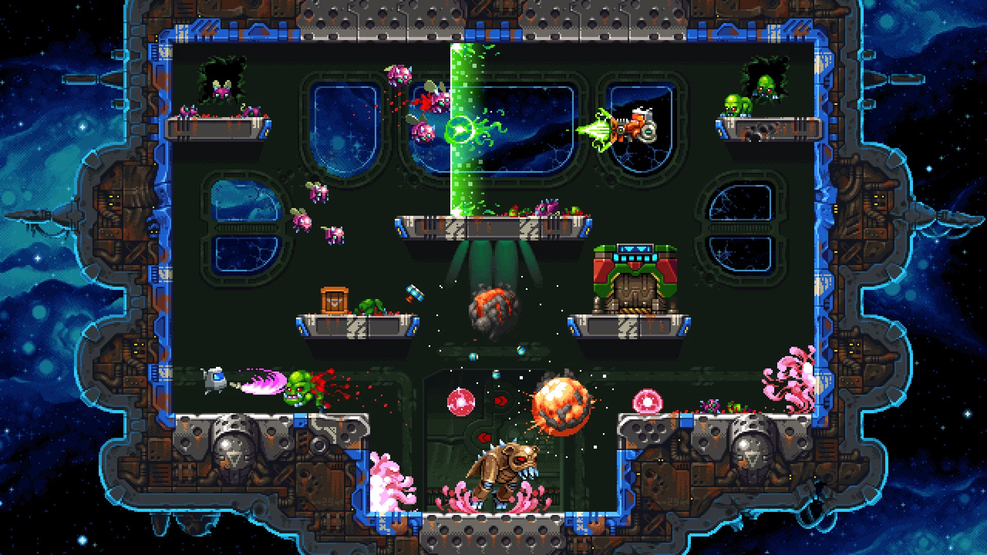 Изображение игры: Super Mutant Alien Assault
