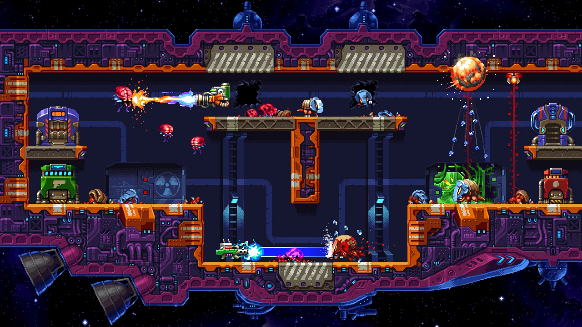 Изображение игры: Super Mutant Alien Assault
