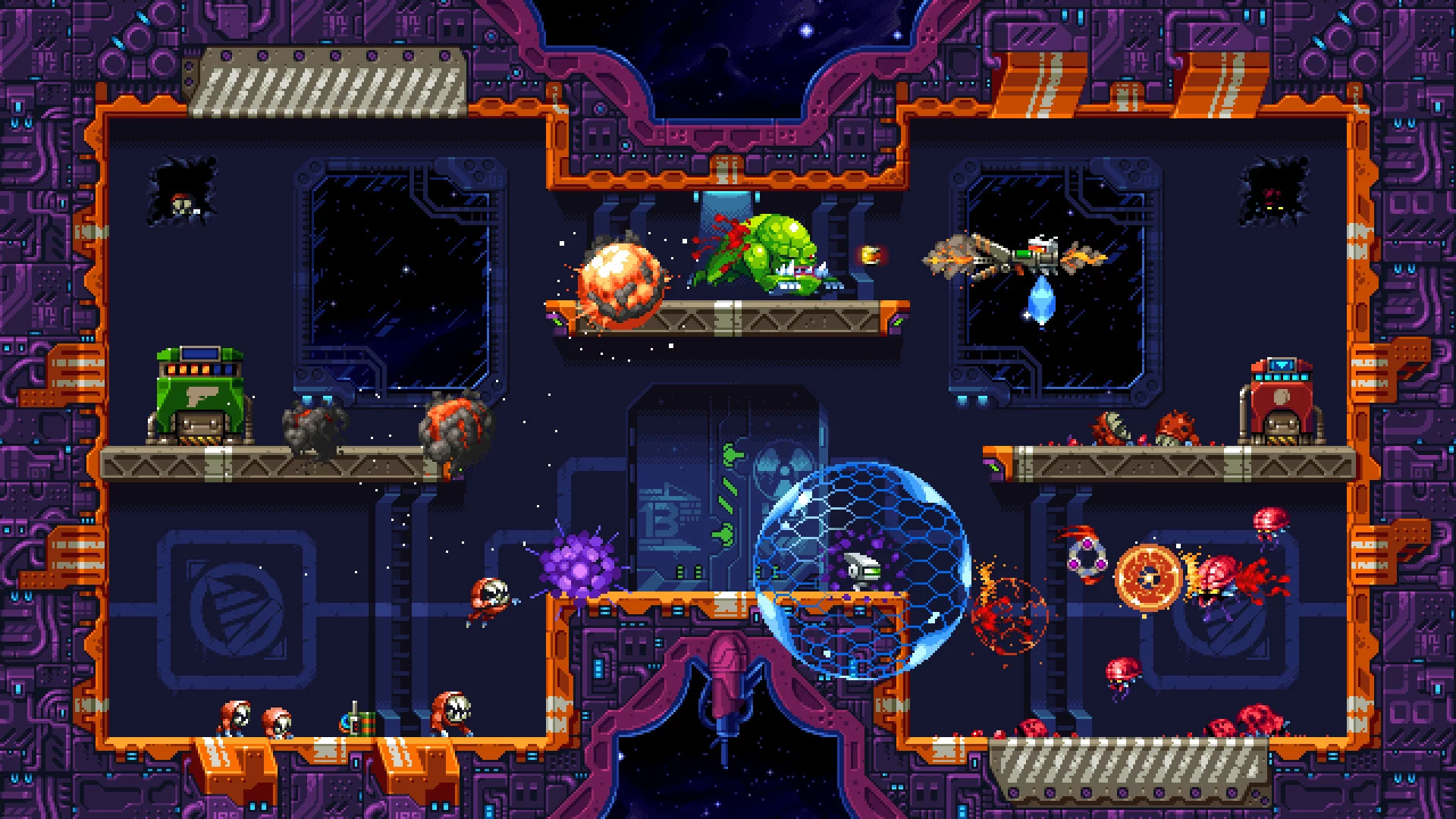 Изображение игры: Super Mutant Alien Assault