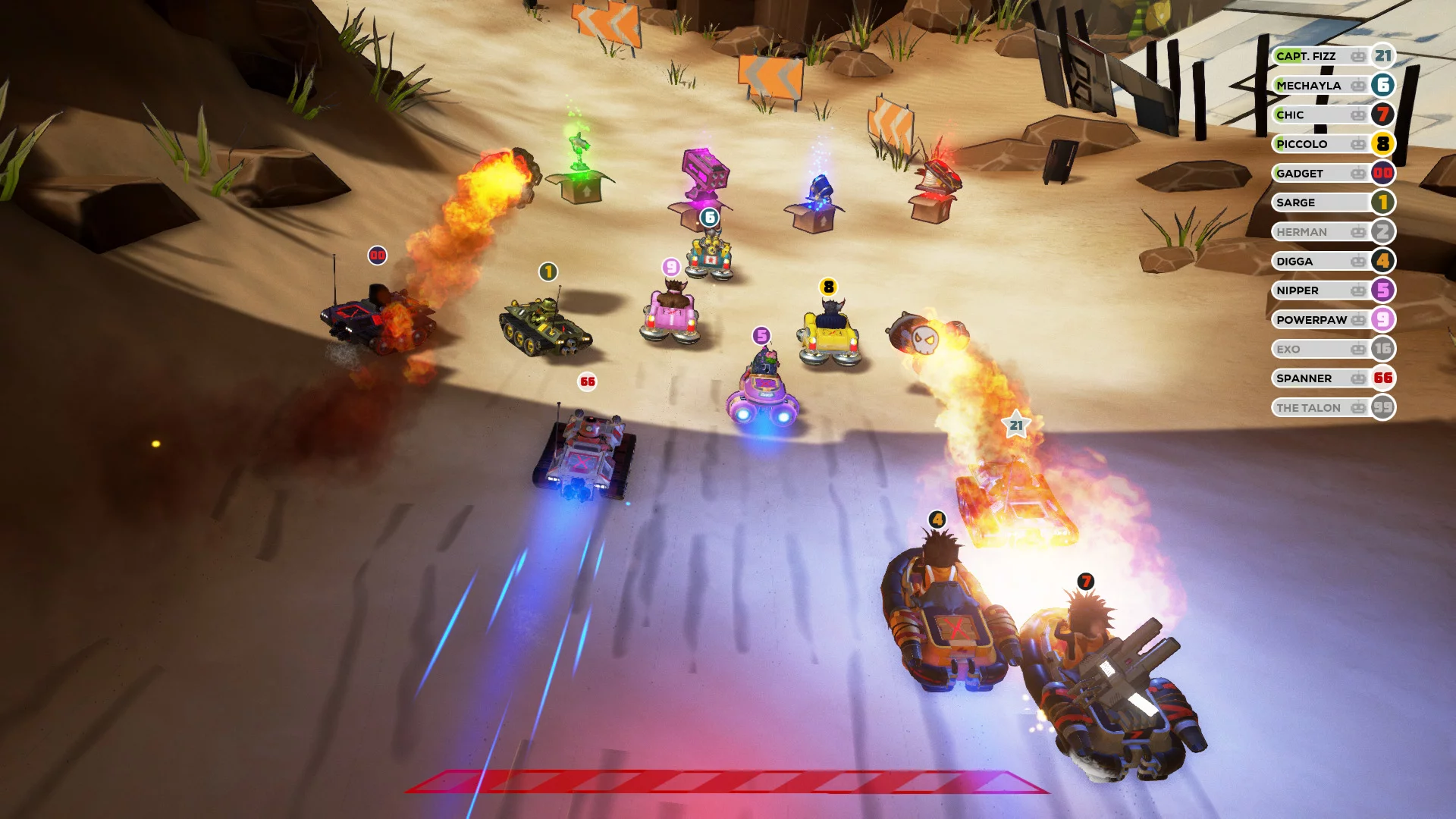 Изображение игры: Obliteracers