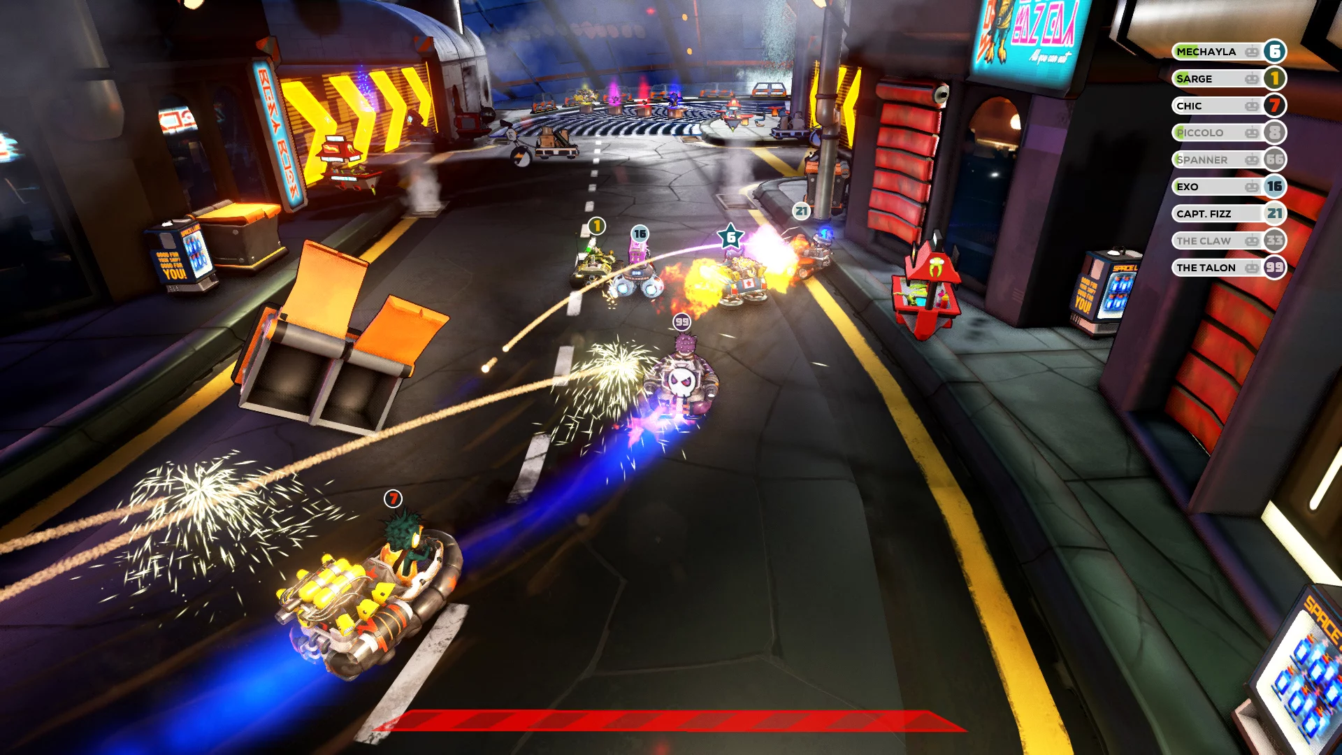 Изображение игры: Obliteracers