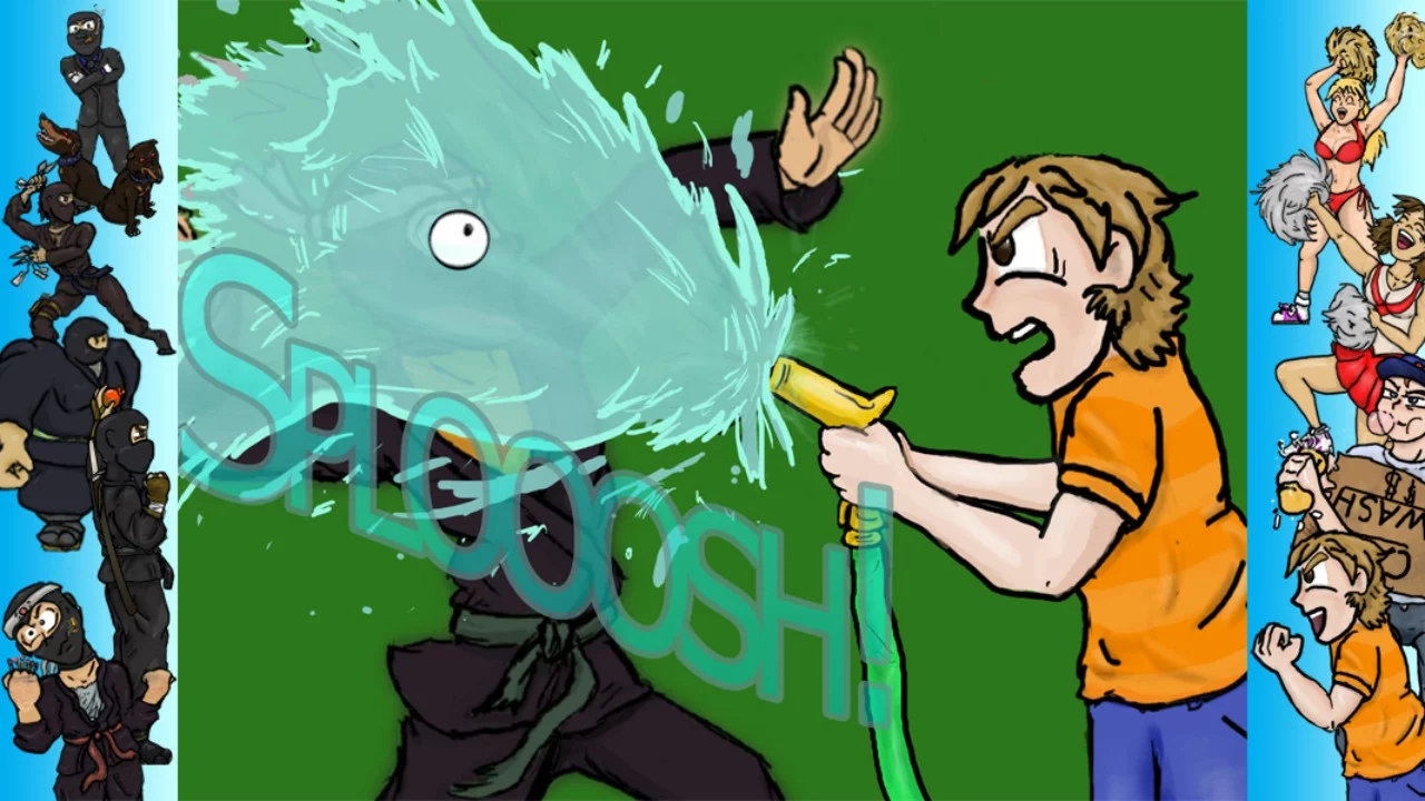 Изображение игры: Car Washer: Summer of the Ninja