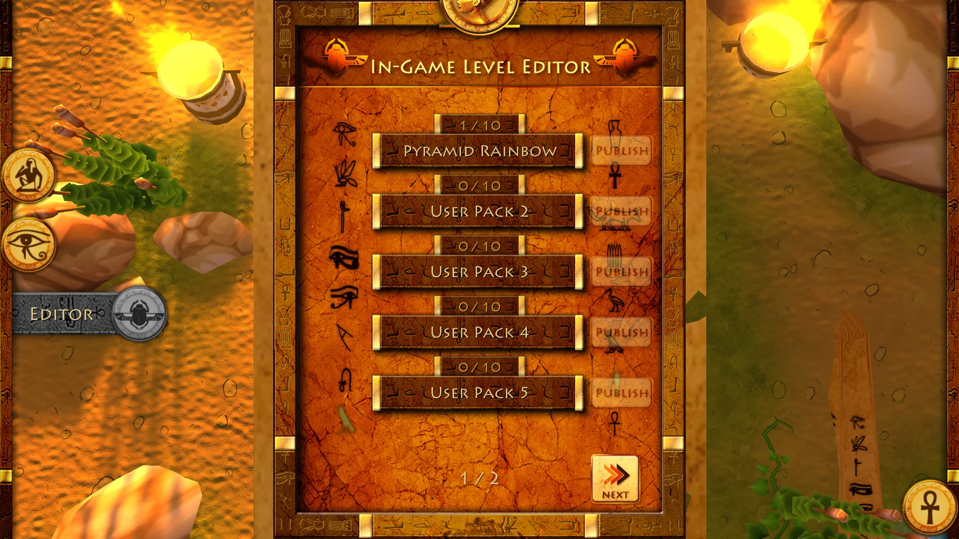 Изображение игры: Scarab Tales