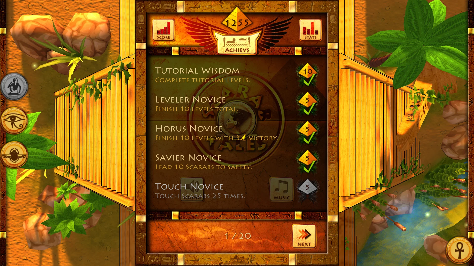 Изображение игры: Scarab Tales