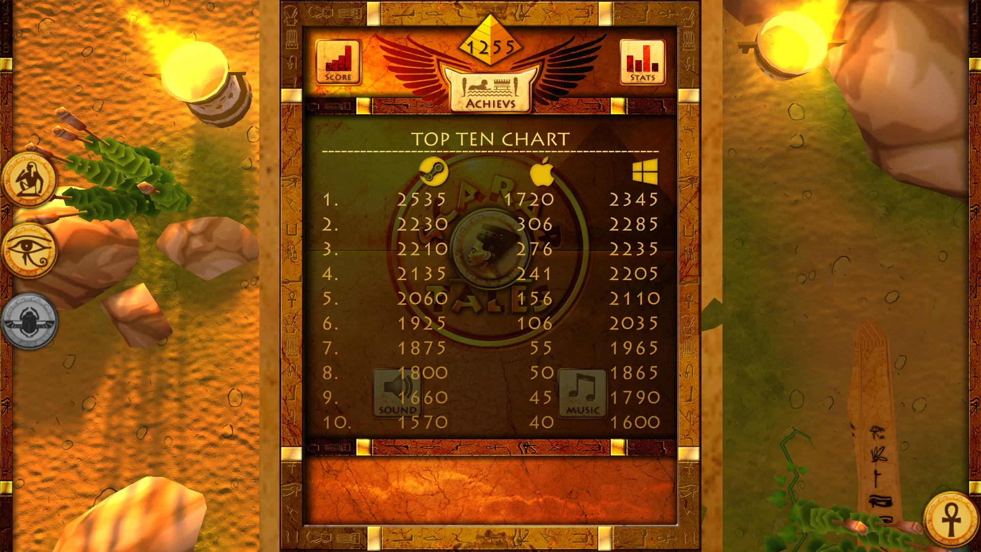 Изображение игры: Scarab Tales