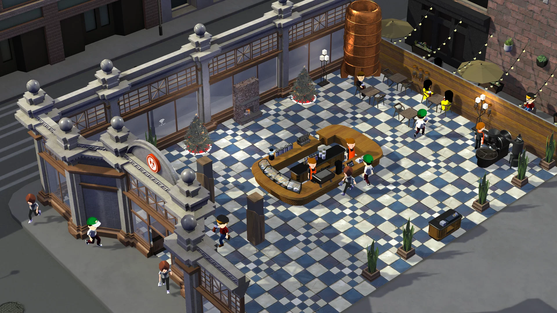 Изображение игры: Coffee Shop Tycoon