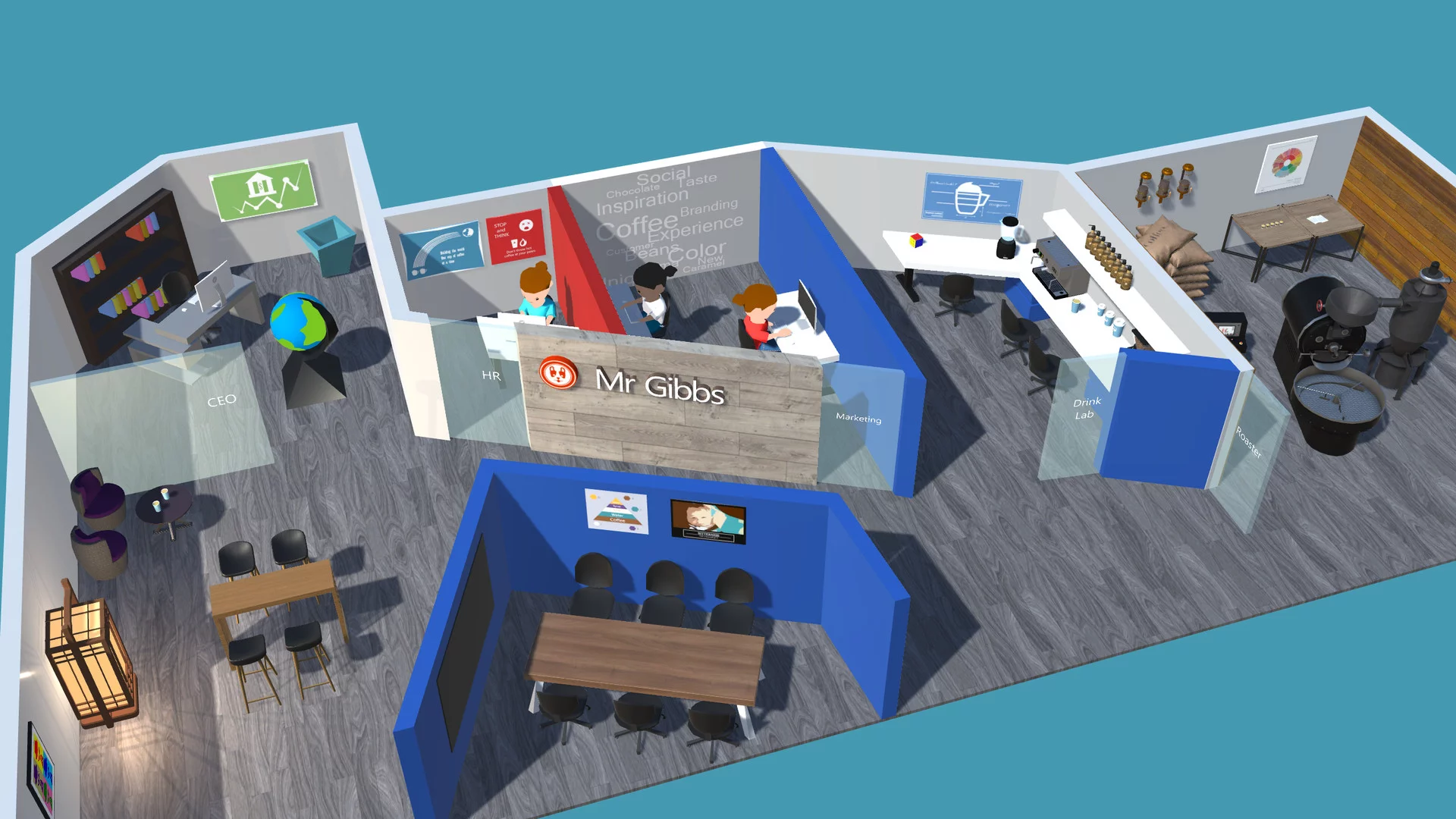 Изображение игры: Coffee Shop Tycoon