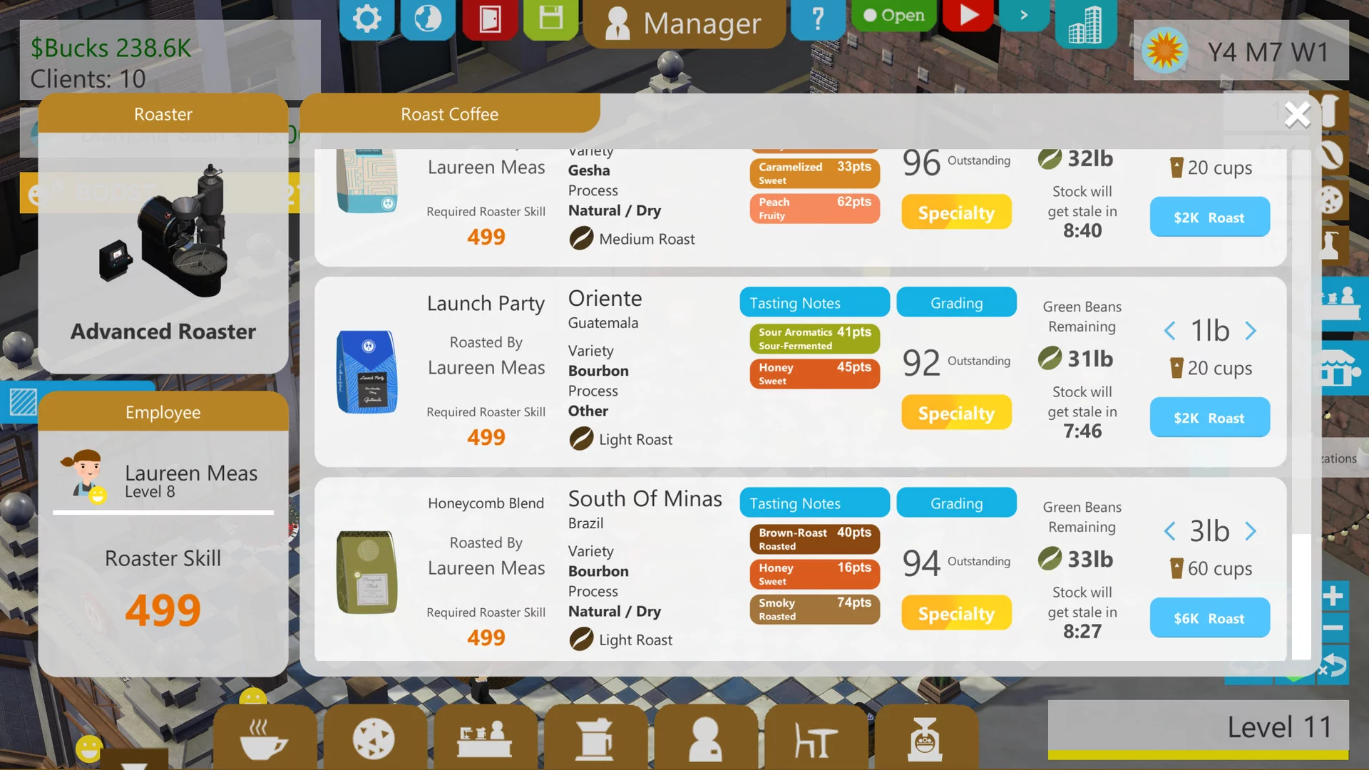 Изображение игры: Coffee Shop Tycoon