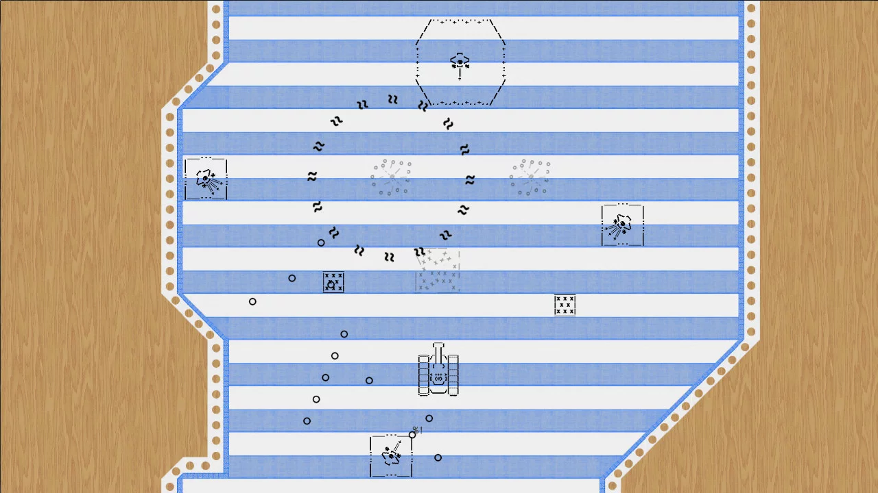 Изображение игры: ASCII Attack