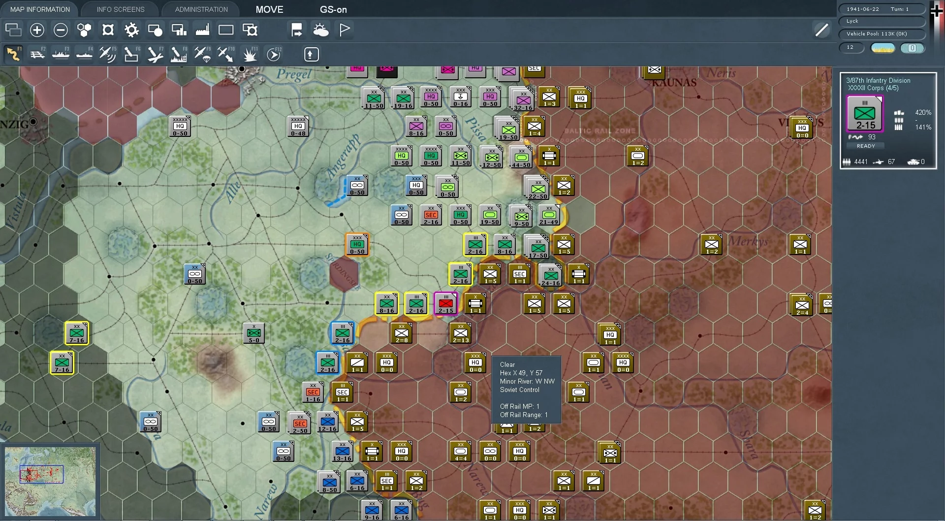 Изображение игры: Gary Grigsby's War in the East
