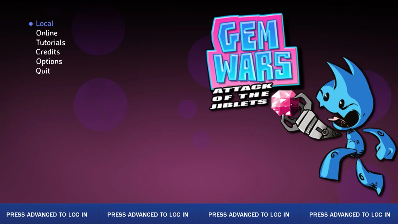Изображение игры: Gem Wars: Attack of the Jiblets