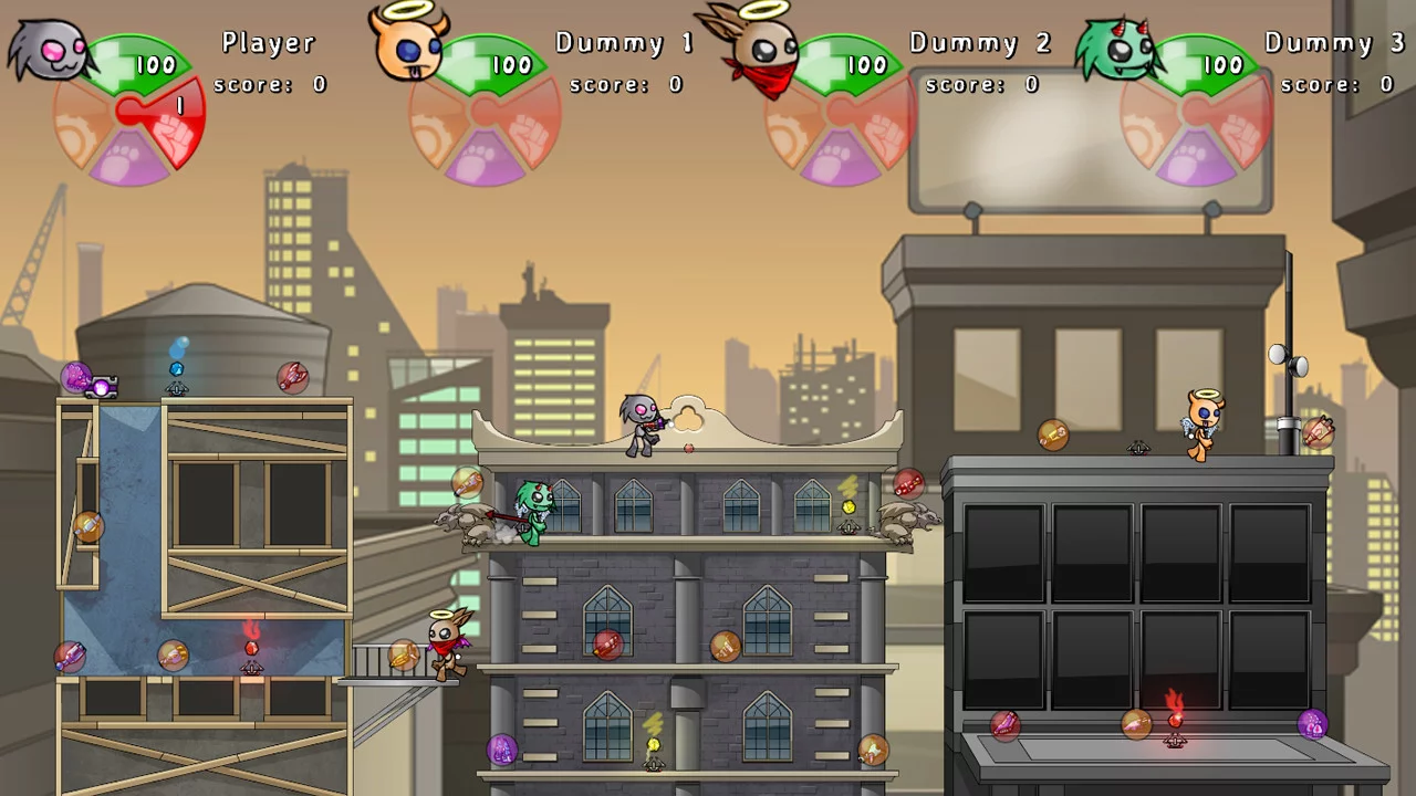 Изображение игры: Gem Wars: Attack of the Jiblets