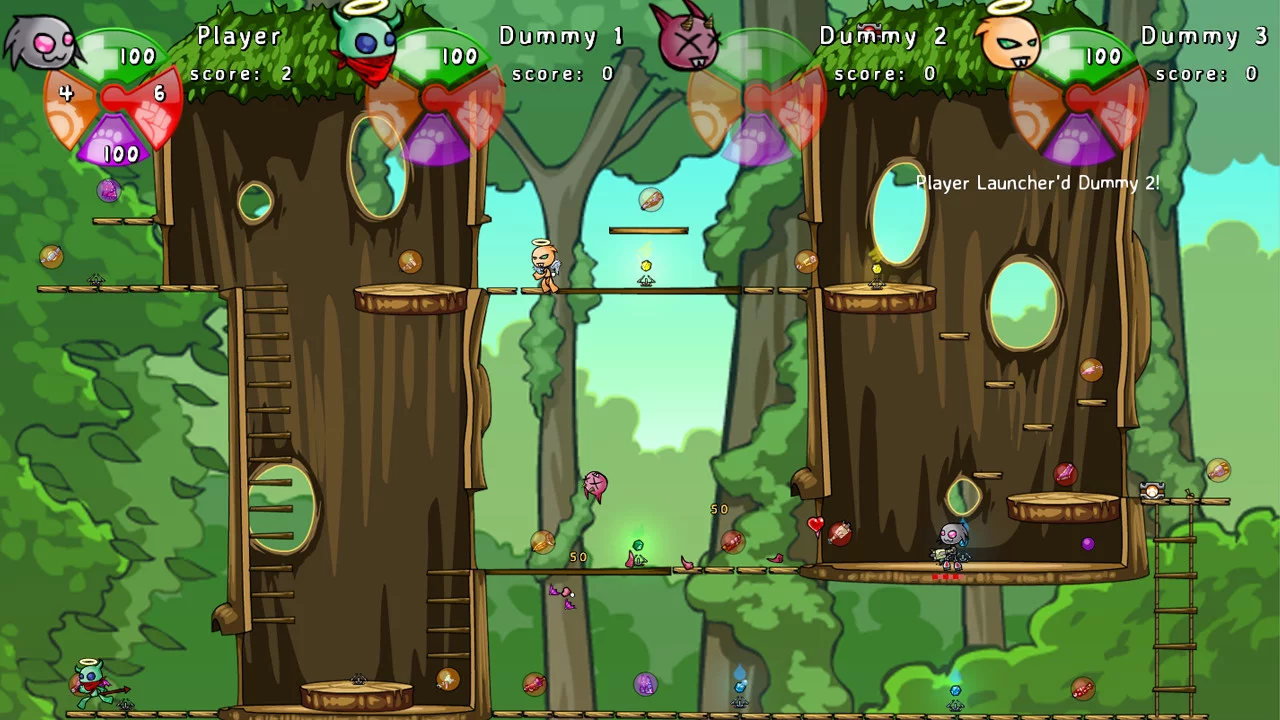 Изображение игры: Gem Wars: Attack of the Jiblets